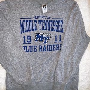 College Crewneck Sweatshirt